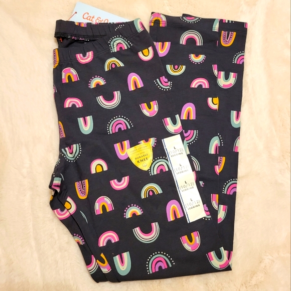 Cat & Jack Bottoms Nwt Cat Jack Rainbow Leggings Poshmark
